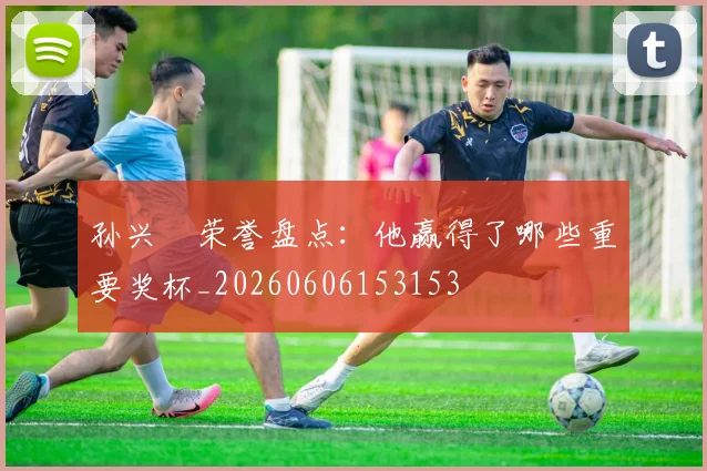 孙兴慜荣誉盘点：他赢得了哪些重要奖杯_20260606153153